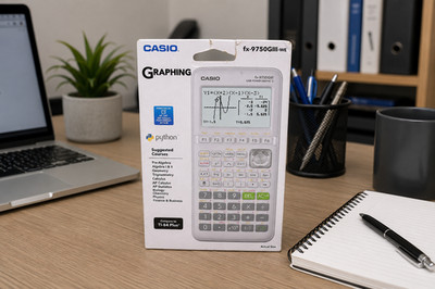 Casio FX-9750GIII-WE Graphing Calculator - White - USB Connect Sealed New