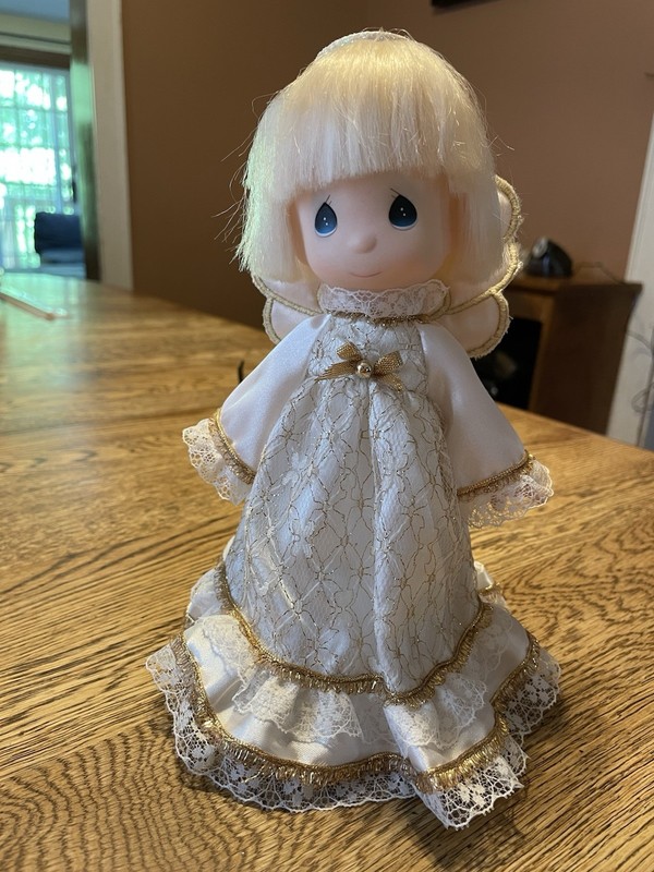 Precious Moments Angel Tree Topper Or Decorative Doll