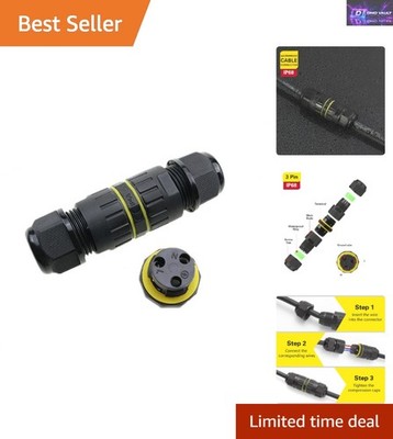 Professionelle wasserdichte Abzweigdose - sicherer elektrischer Anschluss, 1er Pack