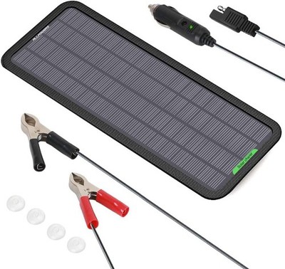 ALLPOWERS 18V5W Tragbares Solarpanel Batterien Auto Boot für Motorrad