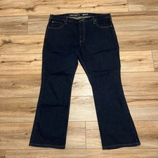 Men's Carhartt Relaxed Fit Bootcut Denim Jeans SIZE 40x30 Blue Modern 102809-491