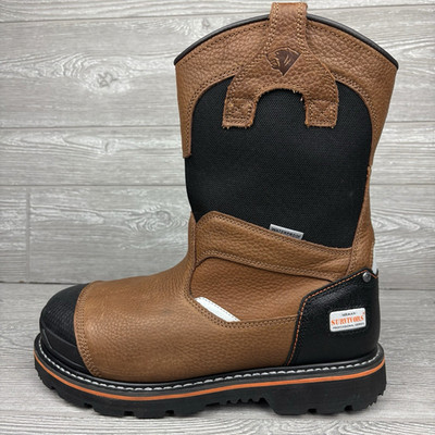 Herman Survivors Pro Pull On Harrington Steel Toe Waterproof Boots Mens Size 11