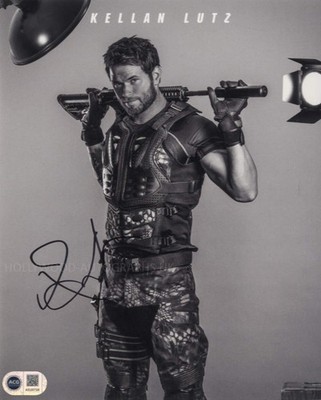 KELLAN LUTZ - Expendables 3 - ACG Certified ORIGINAL SIGNED AUTOGRAMM