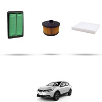 Hoffcar Set Service - 3 Filter Kompatibel Mit Nissan Qashqai Ii (J11E) 1.2 85