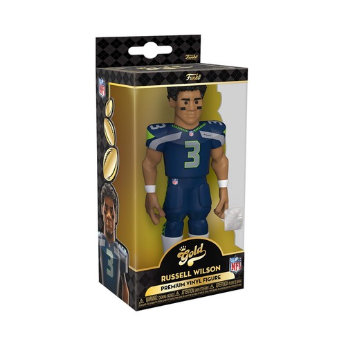 Funko Gold 5" NFL: Seahawks - Russel Russell Wilson - 1/6 Odds for Rare Chase Va