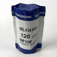 Fujifilm Velvia 100F RVP 100F 120 Slide Film 100 ISO - 1 Roll Exp 2009-12