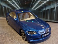 BMW 335i Coupé 🔥🏆🔥 BBurago  Blaumetallic  Modellauto 1:43