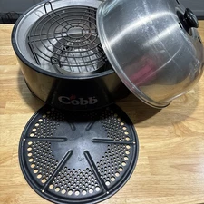 Cobb Tailgate Charcoal Grill Portable Travel Tailgating Camping Cooker