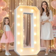 Pooqla 4 FT Marquee Light Up Letters, Marquee Letter Lights 4 Feet Tall, Gian...
