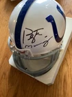 PEYTON MANNING AUTOGRAPHED INDIANAPOLIS COLTS  RIDDELL MINI HELMET STILL IN CASE