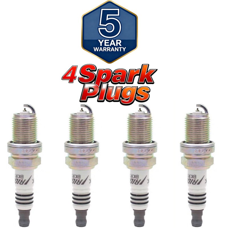 Set of 4 NGK 2667 BKR7EIX Iridium IX Spark Plugs for Audi BMW Honda Civic Volvo