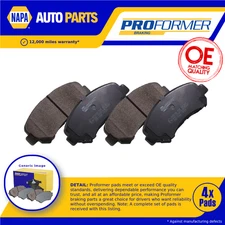 Brake Pads Set fits NISSAN X-TRAIL T31 2.0D Front 07 to 13 Proformer New