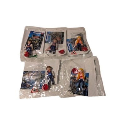 5x BVG Playmobil Sonderfiguren | U2 U7 U9 Bauarbeiter | OVP Polybag | RAR