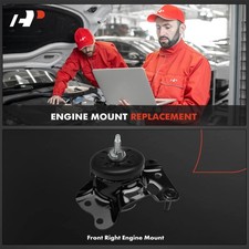 Juego De 2 Soportes De Motor Delanteros Izquierdo Y Derecho Para Jeep Wrangler 2007-2011 3.8L, Acero Y Goma