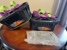 Moon Shoes Anti-Gravity Device Big Time Black/Purple With Replacement Bands