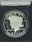 2025-S Proof $1 Peace Silver Dollar Box, OGP & COA