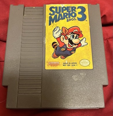Super Mario Bros. 3 NES Nintendo Cartridge