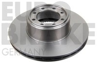 Eurobrake 2X Bremsscheibe Ø294Mm BelüFtet FüR Iveco Daily IV Kipper 5815202355