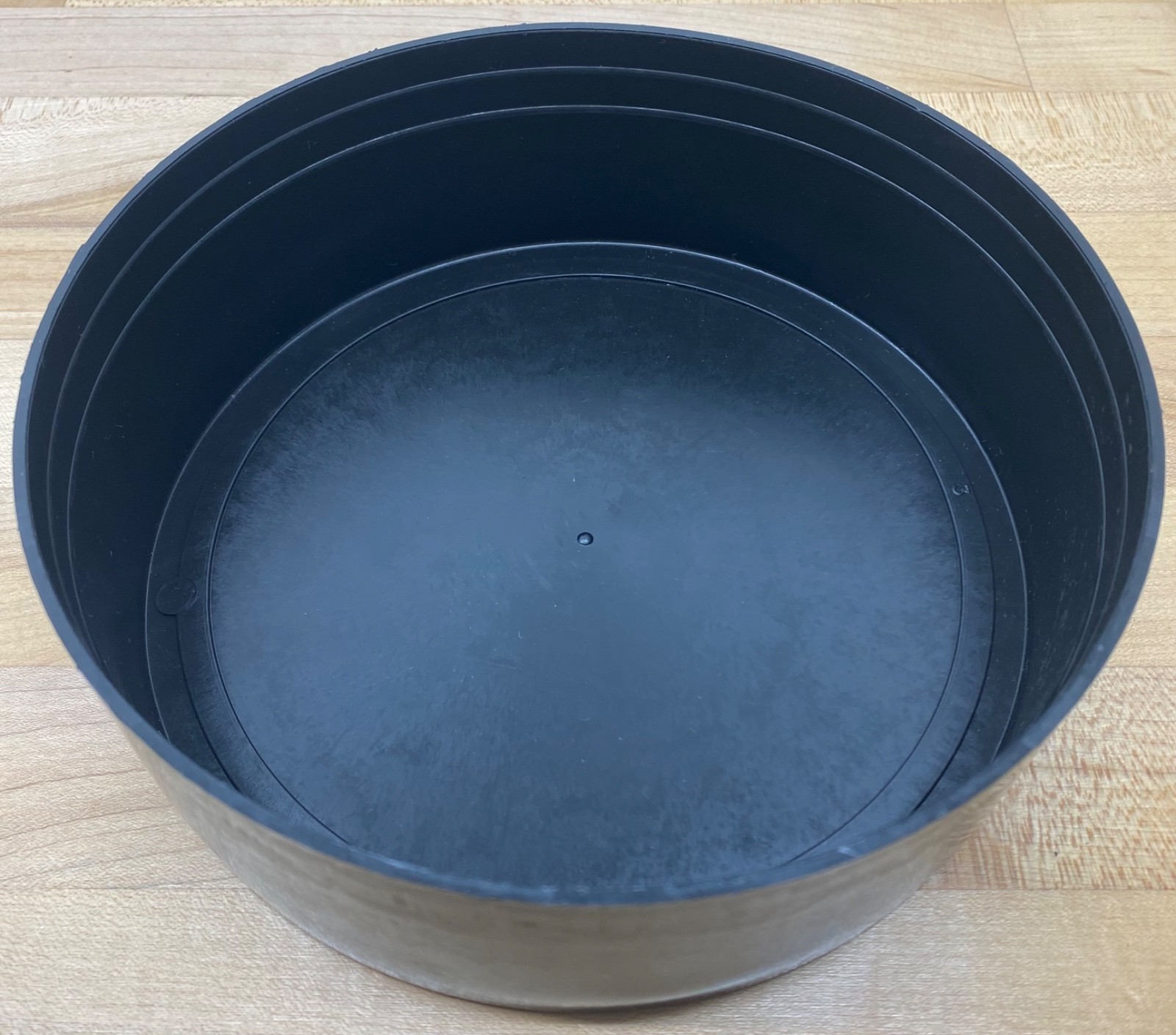 ( 100 ea. )ALLIANCE PLASTICS CLOSED END 6" PIPE CAPS. RRC-6. POST CAP , PET BOWL