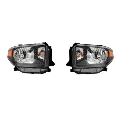 For Toyota Tundra 2015 2016 2017 Headlight Driver and Passenger Side | Pair-CAPA