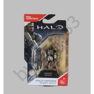 Mega Bloks Construx Halo 5 FFM80 Sergeant Johnson Building Block Model