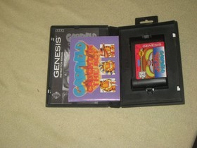 Garfield Complete + Comic Book for Sega Genesis. Authentic. Cleaned/Tested. MINT