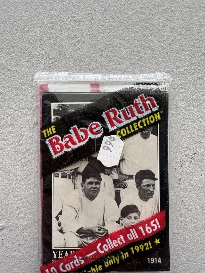 1992 Megacards | (1) 1992 The Babe Ruth Collection Trading Card Pack - Image 3 of 3