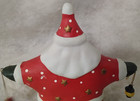 Vintage Bisque Porcelain Star-Shaped Santa Claus Taper Candle Holder Christmas — photo 9