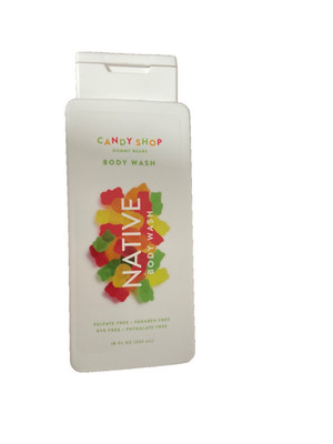 Native Candy Shop Limited Edition Gummy Bears Body Wash 18 Fl Oz NEW UNOPENED