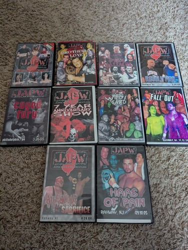 YOU PICK - Jersey All-Pro Wrestling JAPW DVD - Indy