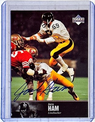 Jack Ham 1997 Upper Deck Legends Auto #AL-72 Steelers
