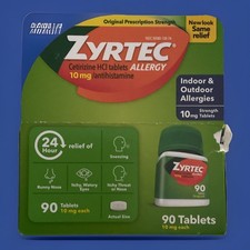 Zyrtec Allergy Treatment Tablets - 10mg 90 Count 2027