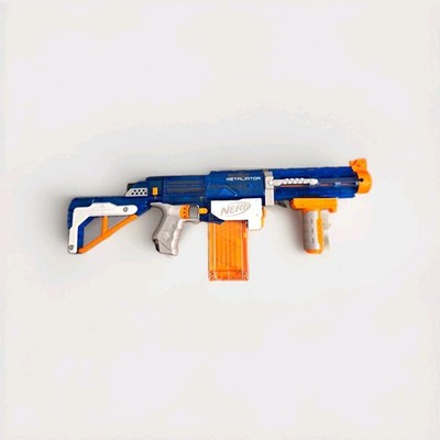 Nerf N-Strike Elite Retaliator Sonic Ice - Komplett-Set - gebraucht
