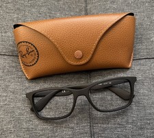 Ray-Ban Eyeglasses RB 7047 5196 Matte Black Square Frames Only Size: 54-17-140