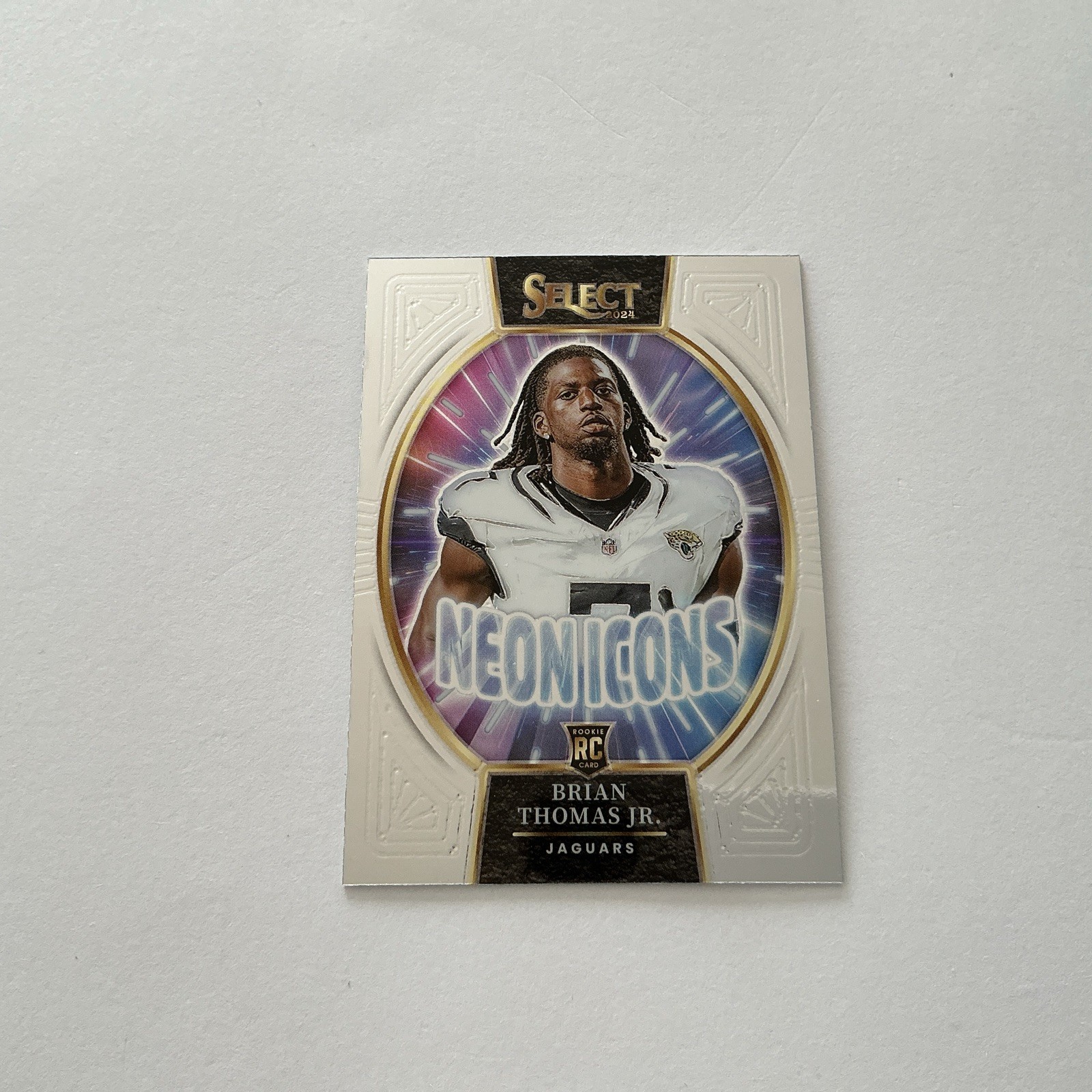 2024 Panini Select - Neon Icons Brian Thomas Jr. #17 (RC)