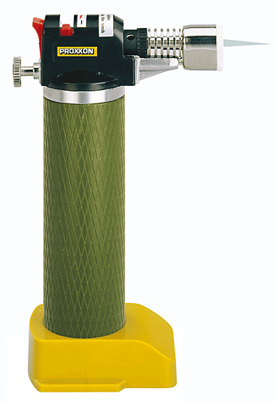 Chalumeau microflam Proxxon MFB/E avec réservoir de 50ml pour soudure