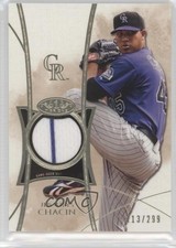 2014 Topps Tier One Relics 113/299 Jhoulys Chacin #TOR-JCH 0af