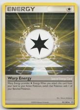 Warp Energy 95/100 Uncommon Stormfront Pokemon LP