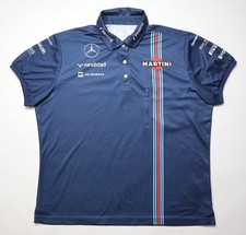 WILLIAMS MARTINI RACING F1 2010 RACING POLO SHIRT JERSEY BLUE HACKETT WOMEN’S 16