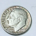 1952-D Roosevelt Dime 90% Silver Coin Circulated Coin #6184