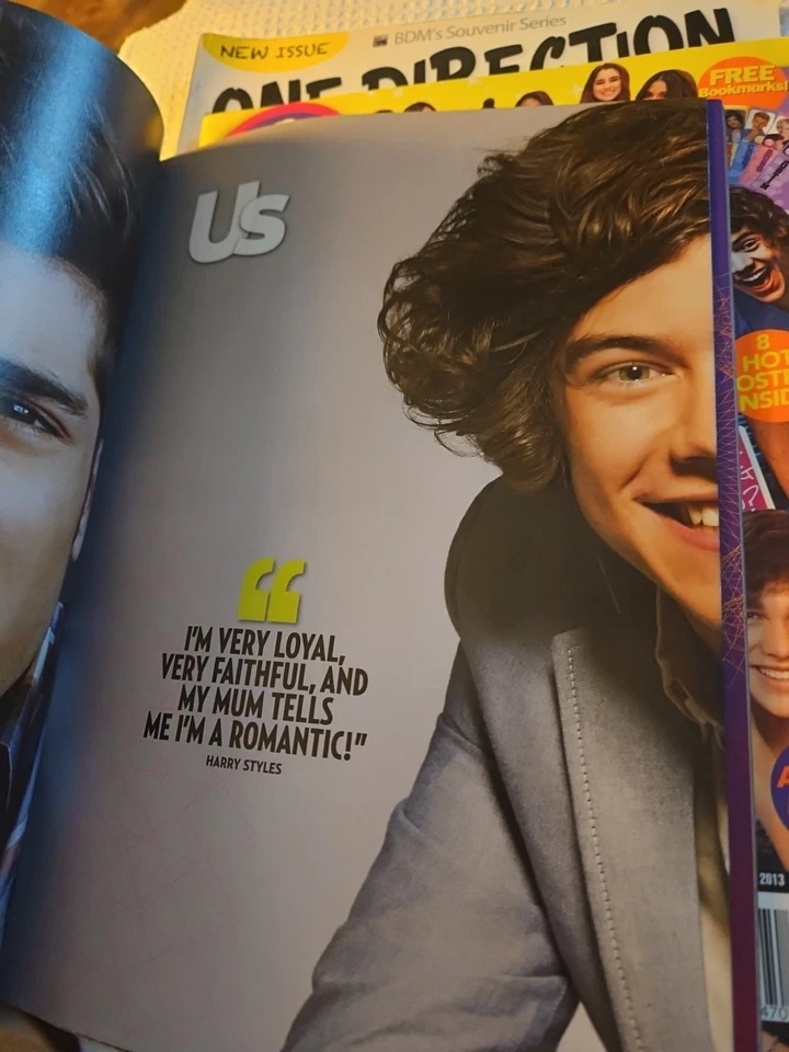 US Magazine One Direction Collectors Edition First Print August 2012 Posters NM - Image 3 of 3