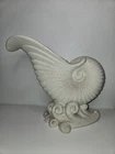 Royal Haeger pottery #235-46 Nautilus Cornucopia vase c-1998