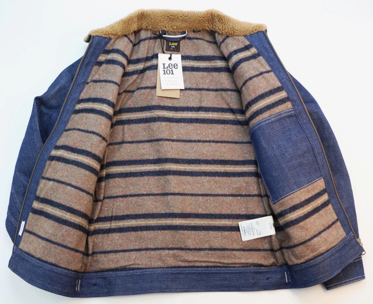 Lee 101 91B Denim Jacket Japanese Selvedge Men