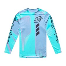 Jersey MTB Jersey Maniche Lunghe Sprint Pro Lowrider Real Teal Troy Lee Designs