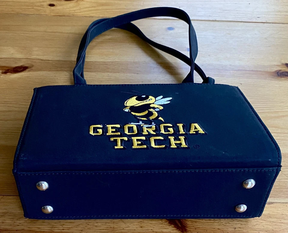 Сумочка GEORGIA TECH желтые куртки черный и золотой Дамская сумка EXC Con + солнцезащитные очки чехол - Изображение 3 из 4