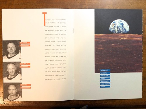 1994 US Postal Service 25th Ann of Moon Landing booklet - Picture 3 of 5