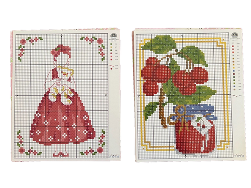 Cross Stitch 37 Card Collection By Maria Diaz For Kanavige in Envelope Package - Foto 11 di 15