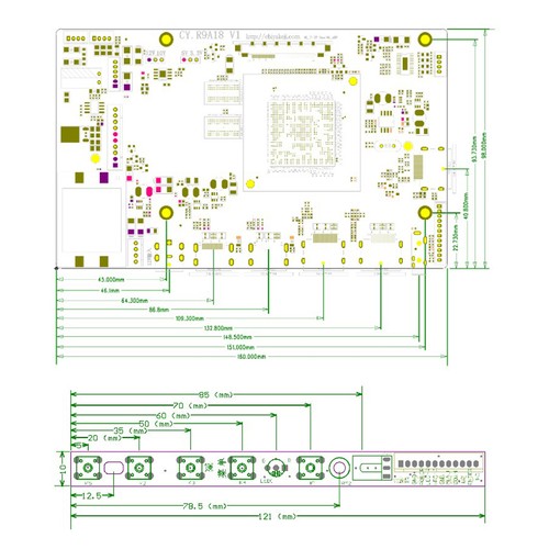5K HDR LCD monitor Controller Board Kit for imac 27 A1419 LM270QQ1 - Picture 10 of 16