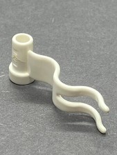 LEGO 4495 Flag 4x1 Wave Left (1pc) - White Vi...