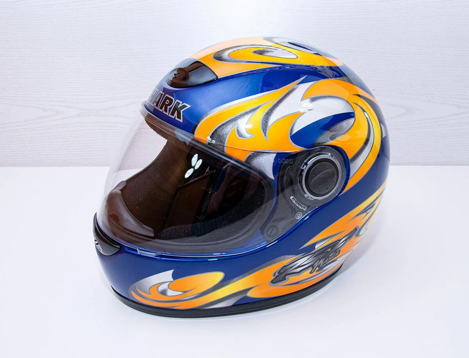 Motorcycle Full Face Yellow Helmet SHARK RSF Manta Size M (57 cm) - Image 2 of 4
